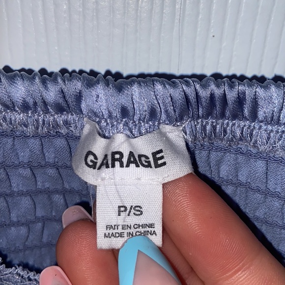 Garage crop satin top - Picture 4 of 4